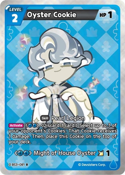 Oyster Cookie, Age of Heroes and Kingdoms BS3-081