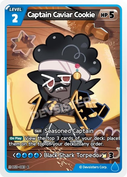 Captain Caviar Cookie, Age of Heroes and Kingdoms BS3-083