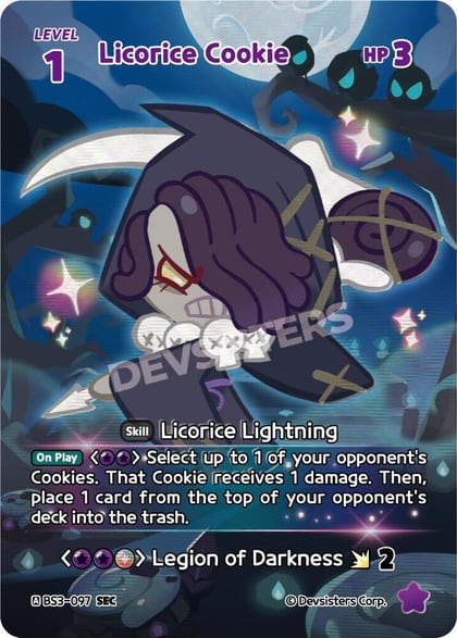 Licorice Cookie (SEC), Age of Heroes and Kingdoms BS3-097
