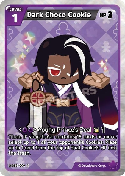 Dark Choco Cookie, Age of Heroes and Kingdoms BS3-099
