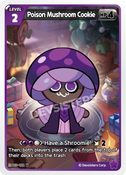 Poison Mushroom Cookie, Age of Heroes and Kingdoms BS3-102
