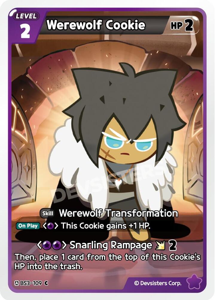Werewolf Cookie, Age of Heroes and Kingdoms BS3-109