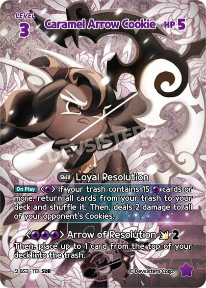 Caramel Arrow Cookie (SUR), Age of Heroes and Kingdoms BS3-113