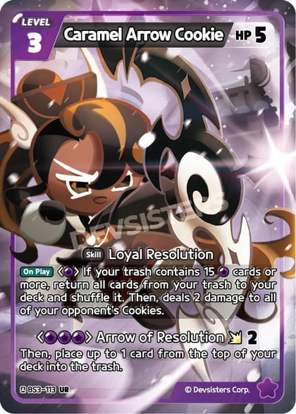 Caramel Arrow Cookie, Age of Heroes and Kingdoms BS3-113