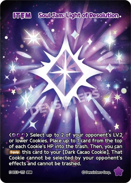 Soul Jam: Light of Resolution (SSR), Age of Heroes and Kingdoms BS3-115