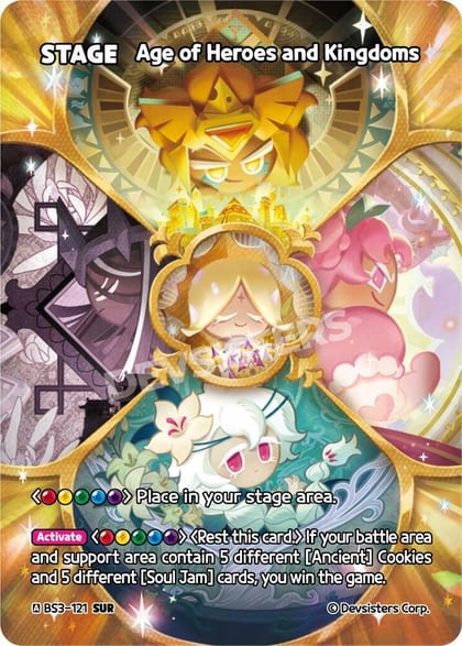 Age of Heroes and Kingdoms (SUR), Age of Heroes and Kingdoms BS3-121