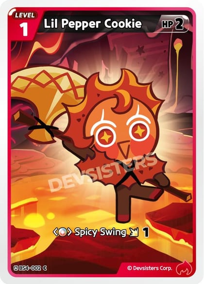 Lil Pepper Cookie, Age of Heroes and Kingdoms BS4-002