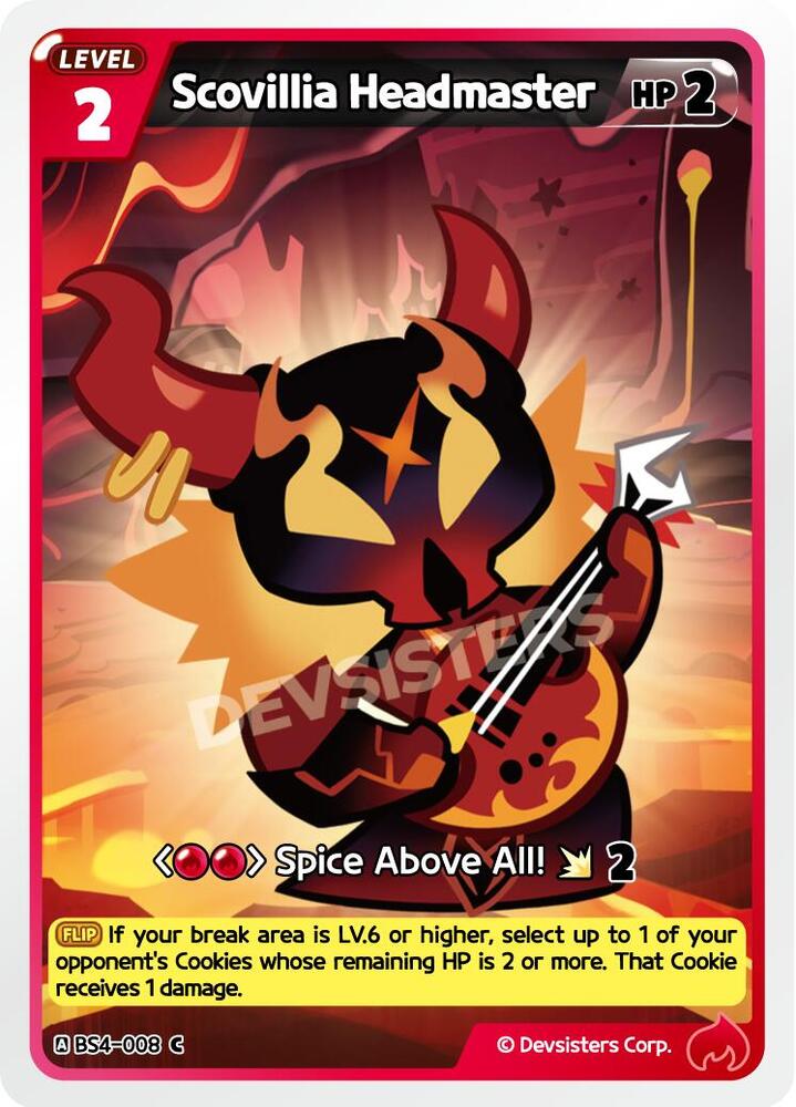Scovillia Headmaster, Age of Heroes and Kingdoms BS4-008
