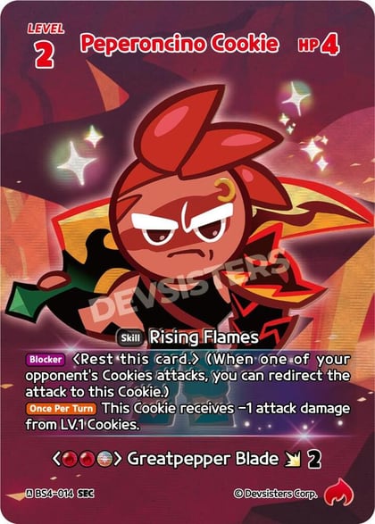 Peperoncino Cookie (SEC), Age of Heroes and Kingdoms BS4-014