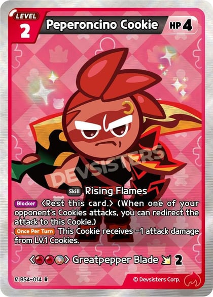 Peperoncino Cookie, Age of Heroes and Kingdoms BS4-014