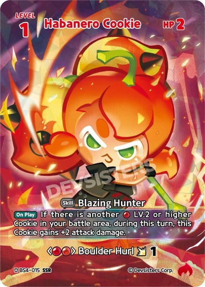 Habanero Cookie (SSR), Age of Heroes and Kingdoms BS4-015