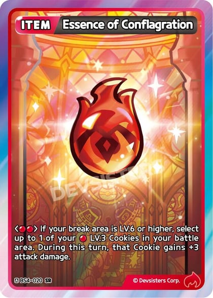 Essence of Conflagration, Age of Heroes and Kingdoms BS4-020