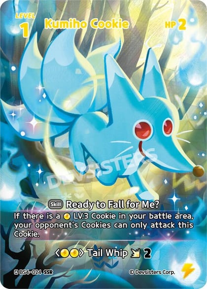 Kumiho Cookie (024) (SSR), Age of Heroes and Kingdoms BS4-024