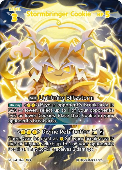 Stormbringer Cookie (SUR), Age of Heroes and Kingdoms BS4-026
