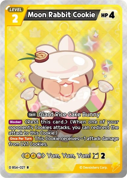 Moon Rabbit Cookie (027), Age of Heroes and Kingdoms BS4-027