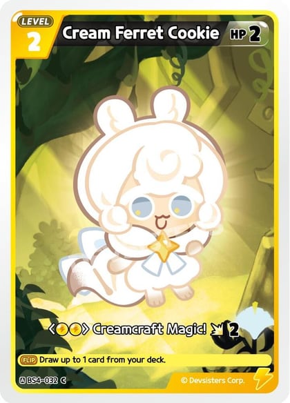 Cream Ferret Cookie, Age of Heroes and Kingdoms BS4-032