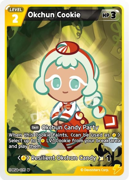Okchun Cookie, Age of Heroes and Kingdoms BS4-035