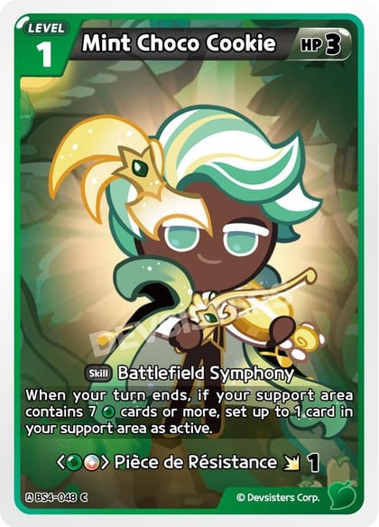 Mint Choco Cookie (048), Age of Heroes and Kingdoms BS4-048
