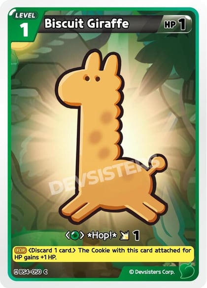 Biscuit Giraffe, Age of Heroes and Kingdoms BS4-050