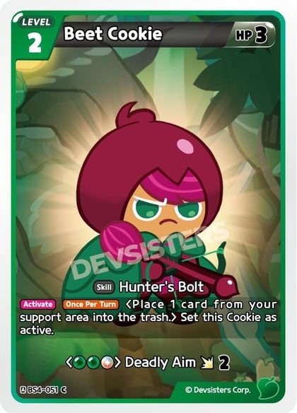 Beet Cookie (051), Age of Heroes and Kingdoms BS4-051