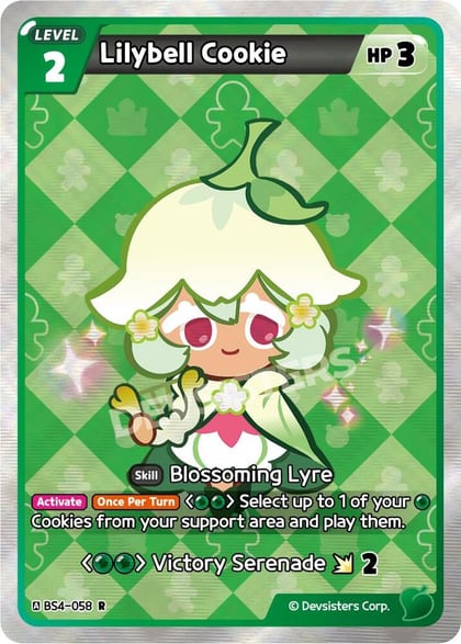 Lilybell Cookie, Age of Heroes and Kingdoms BS4-058