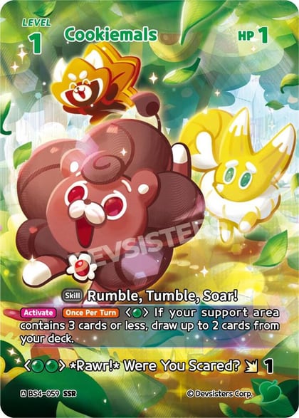 Cookiemals (SSR), Age of Heroes and Kingdoms BS4-059