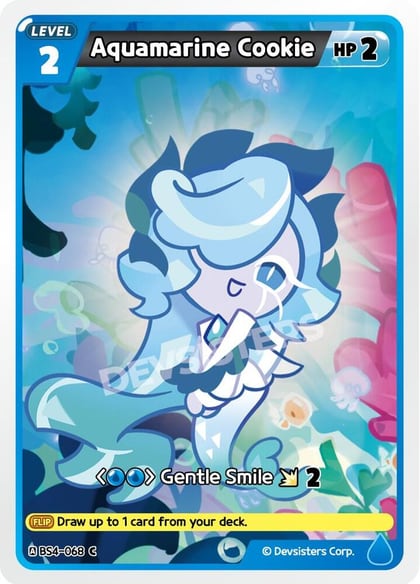 Aquamarine Cookie, Age of Heroes and Kingdoms BS4-068