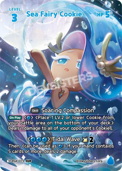 Sea Fairy Cookie (SUR), Age of Heroes and Kingdoms BS4-073