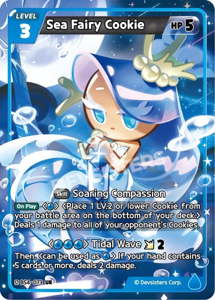 Sea Fairy Cookie, Age of Heroes and Kingdoms BS4-073