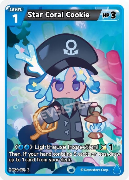 Star Coral Cookie, Age of Heroes and Kingdoms BS4-076
