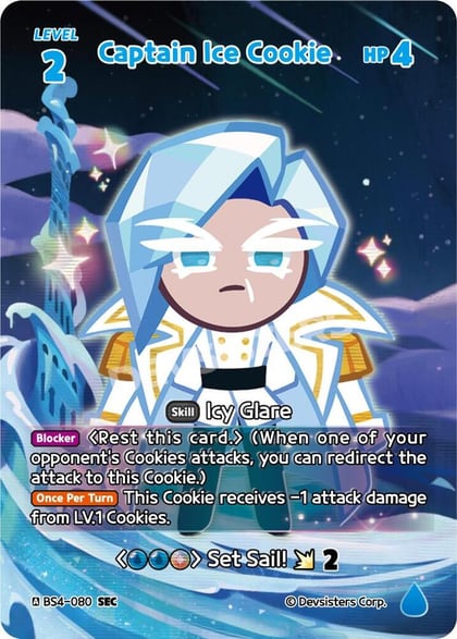Captain Ice Cookie (SEC), Age of Heroes and Kingdoms BS4-080