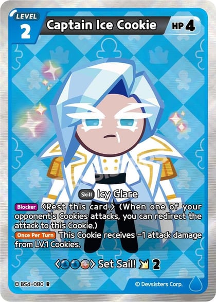 Captain Ice Cookie, Age of Heroes and Kingdoms BS4-080