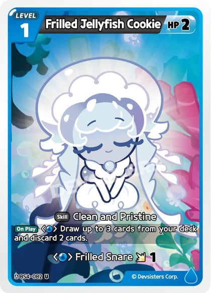 Frilled Jellyfish Cookie, Age of Heroes and Kingdoms BS4-082