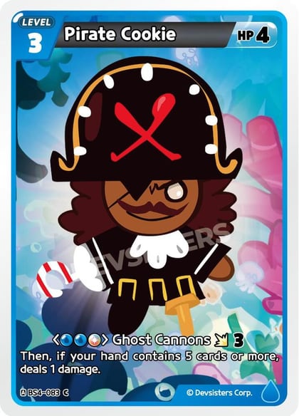 Pirate Cookie, Age of Heroes and Kingdoms BS4-083