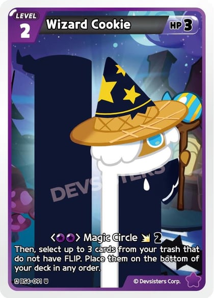 Wizard Cookie (091), Age of Heroes and Kingdoms BS4-091