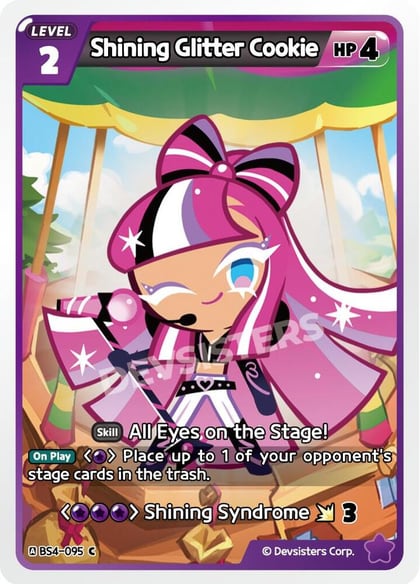 Shining Glitter Cookie, Age of Heroes and Kingdoms BS4-095