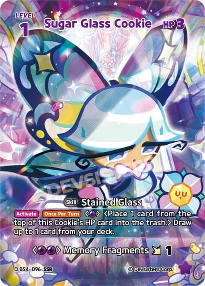 Sugar Glass Cookie (SSR), Age of Heroes and Kingdoms BS4-096