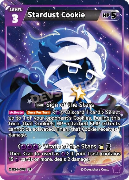 Stardust Cookie (098), Age of Heroes and Kingdoms BS4-098