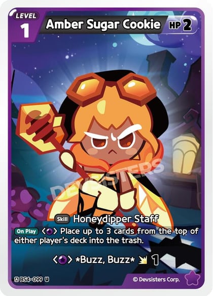 Amber Sugar Cookie, Age of Heroes and Kingdoms BS4-099