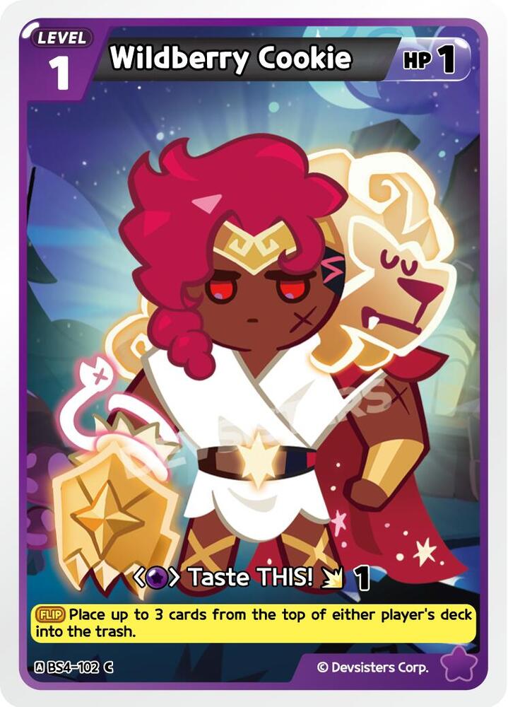 Wildberry Cookie (102), Age of Heroes and Kingdoms BS4-102