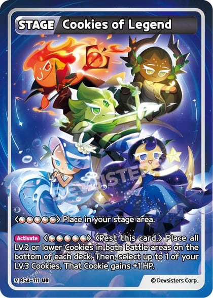 Cookies of Legend, Age of Heroes and Kingdoms BS4-111