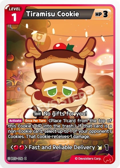 Tiramisu Cookie, Arena of Glory BS5-016