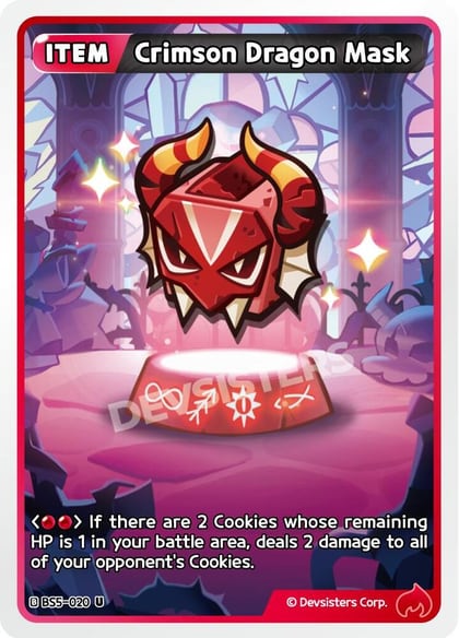 Crimson Dragon Mask, Arena of Glory BS5-020