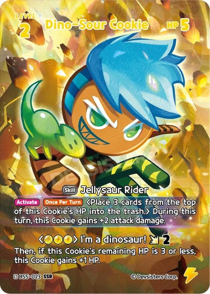 Dino-Sour Cookie (SSR), Arena of Glory BS5-023