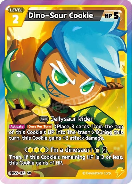 Dino-Sour Cookie, Arena of Glory BS5-023
