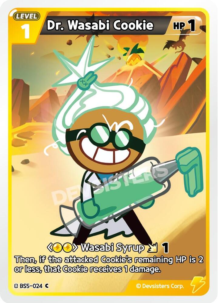 Dr. Wasabi Cookie (024), Arena of Glory BS5-024
