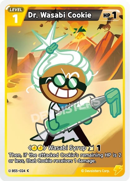 Dr. Wasabi Cookie (024), Arena of Glory BS5-024