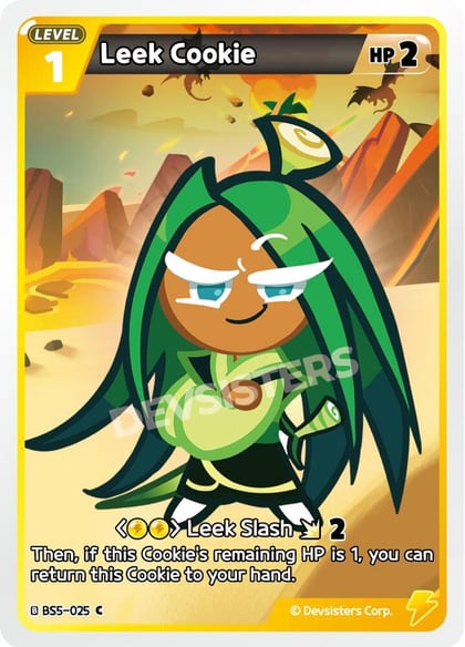 Leek Cookie (025), Arena of Glory BS5-025
