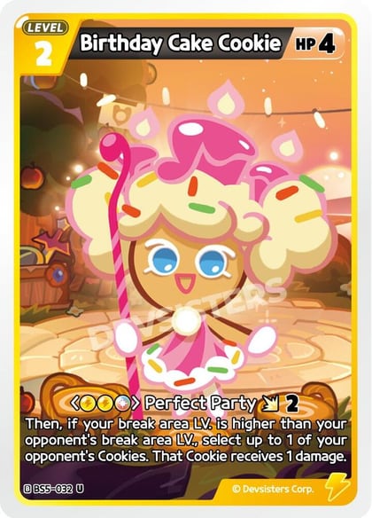 Birthday Cake Cookie, Arena of Glory BS5-032