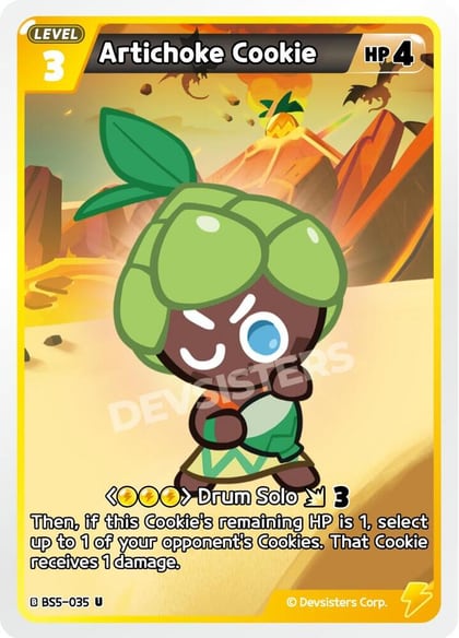 Artichoke Cookie, Arena of Glory BS5-035